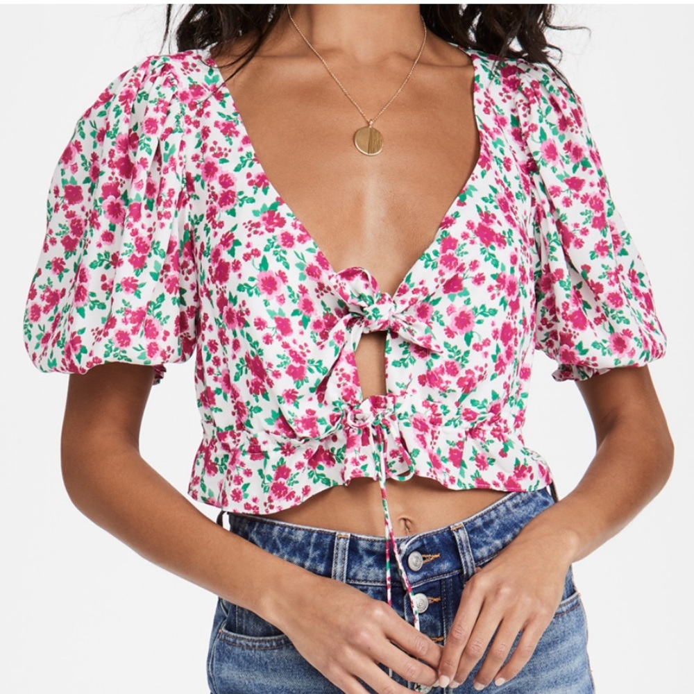 For Love & Lemons Petal Blouse